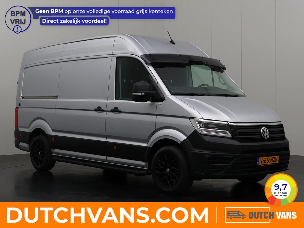 Volkswagen Crafter 2.0TDi 177PK DSG Automaat L3H3 | Led | St, Auto's, Bestelauto's, Stof, Gebruikt, 4 cilinders, Volkswagen