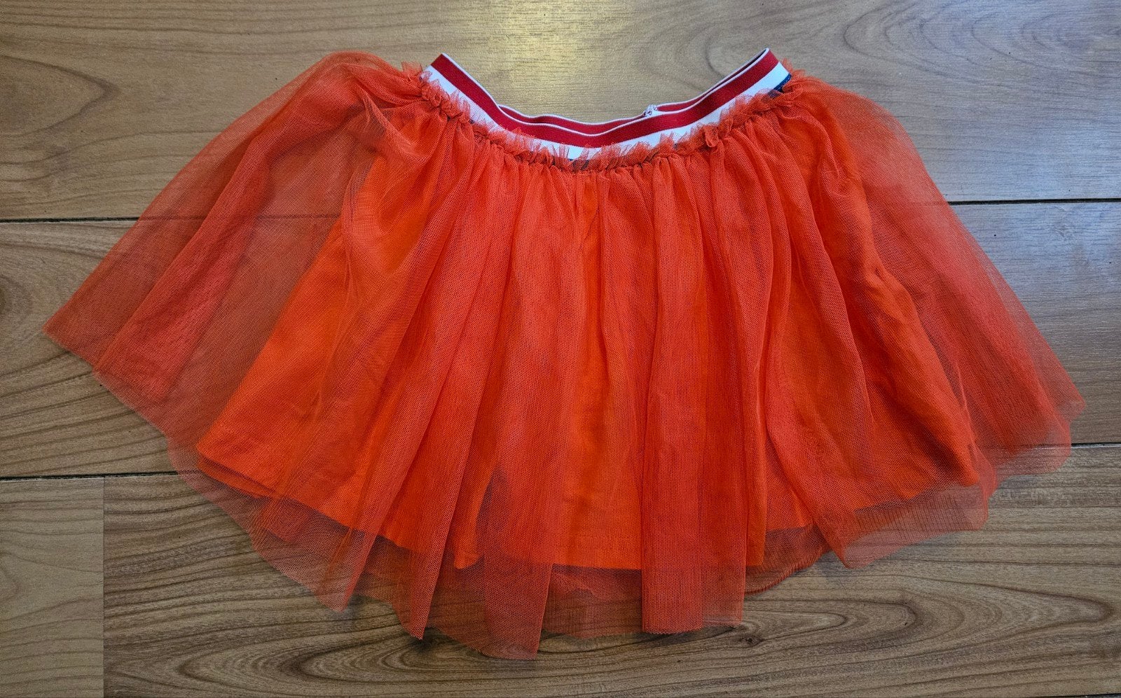 Oranje Tule voetbal wk Rokje Maat 110/116, Ophalen of Verzenden, Zo goed als nieuw, Hema, Meisje