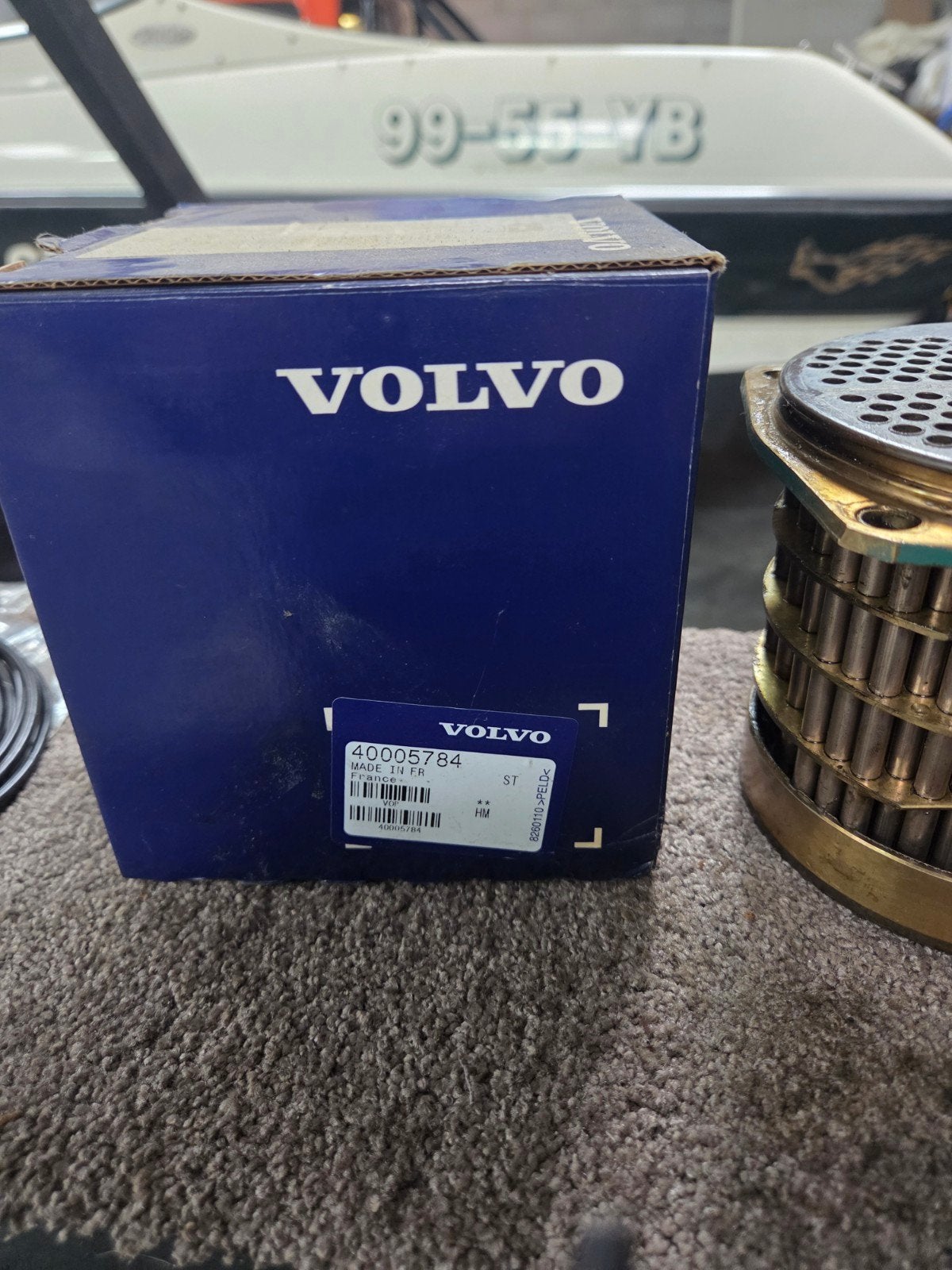 Volvo Penta oliekoeler 2x D4 D6 gebruikt, Ophalen, Gebruikt, Motor en Techniek