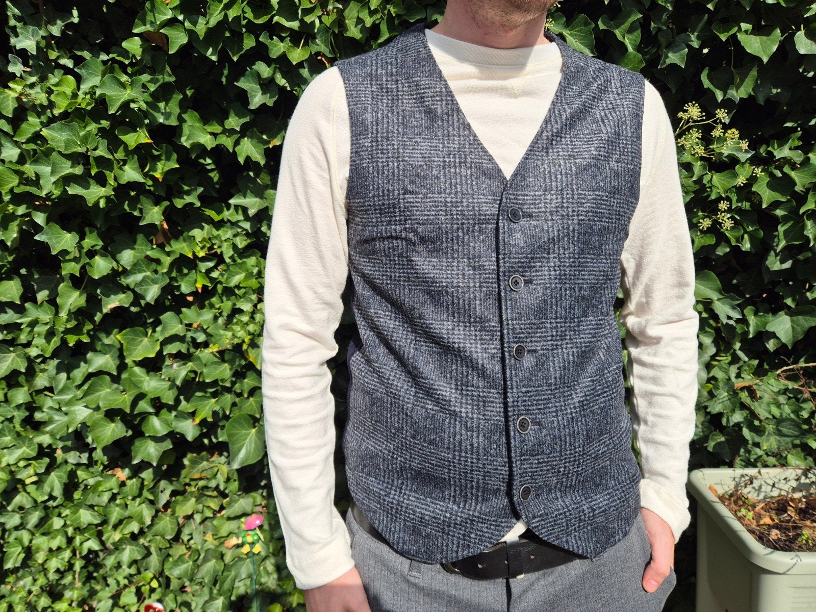 Maerz Muenchen gilet jas vest Wol Nieuw Maat L maat 52, Maat 52/54 (L), ., Nieuw, .