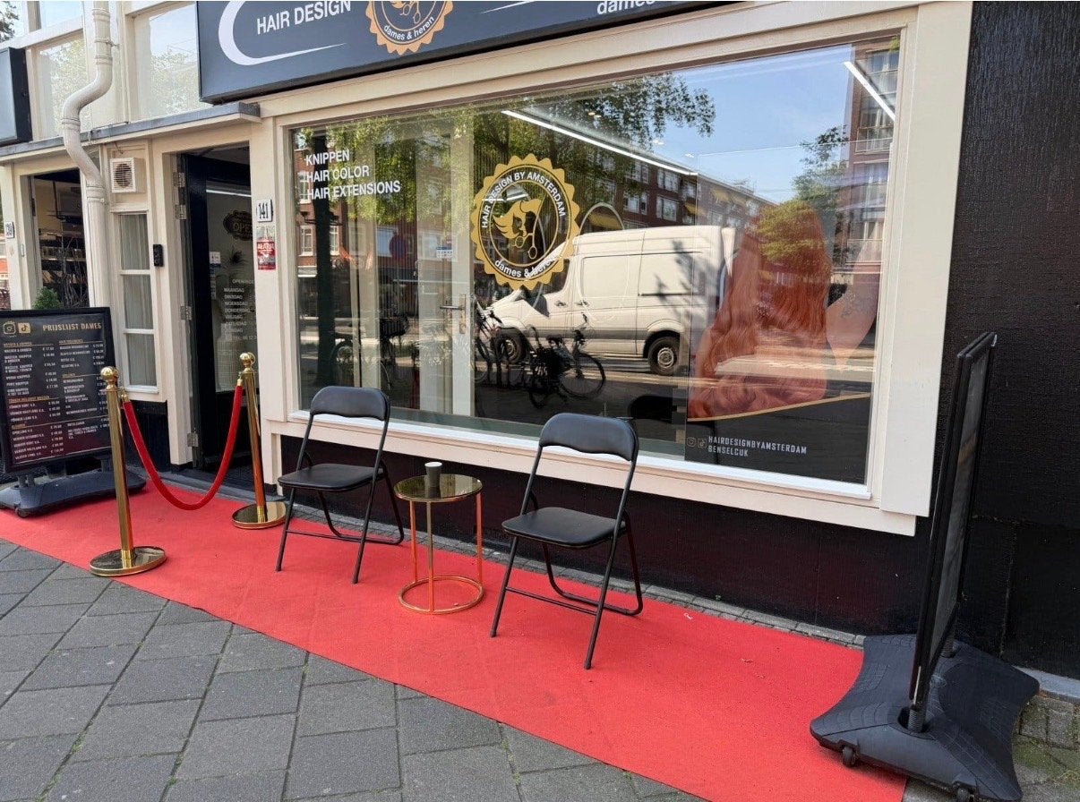 Hair & beauty salon ter overname, Ophalen