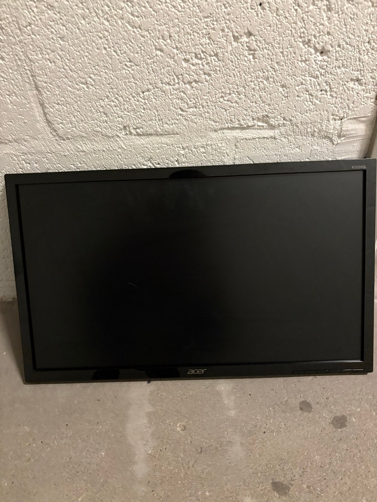 Acer K222HQL 21.5 inch Full HD Monitor, Computers en Software, Monitoren, Kantelbaar, Full HD, Ophalen of Verzenden, 60 Hz of minder