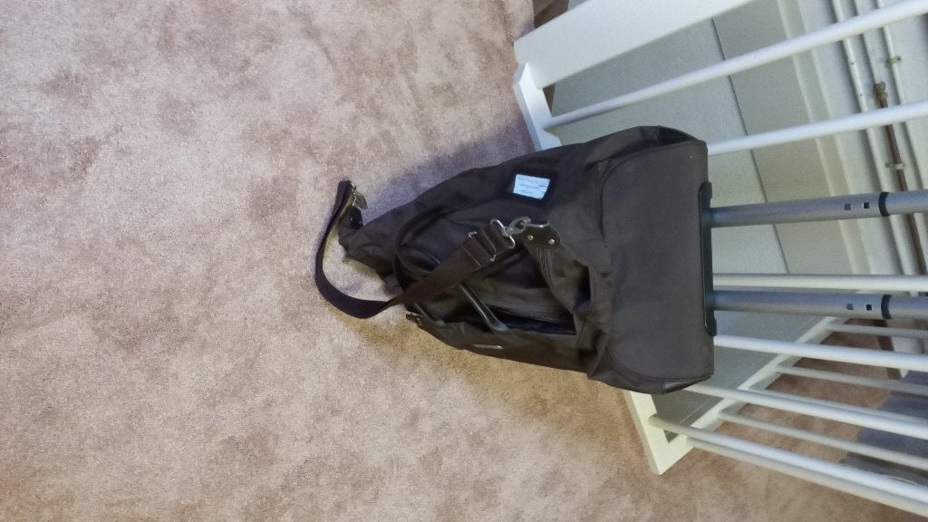 grote reistas trolley D&P met uitschuifbare handgreep foto's, Ophalen, 40 tot 60 cm, Bruin, Nieuw