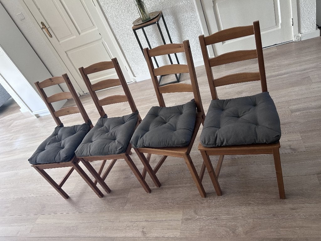 IKEA Jokkmokk set van vier, Ophalen, Gebruikt, Bruin, Vier