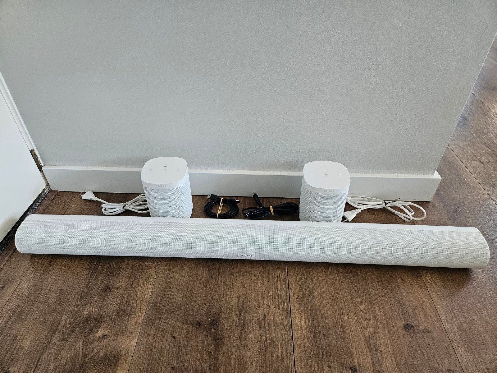Sonos Arc met 2x Sonos One, Overige merken, Soundbar, 70 watt of meer, Ophalen of Verzenden