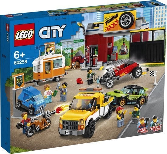 Lego 60258 City Tuning Workshop nieuw verzegeld, Ophalen, City, Lego, Nieuw
