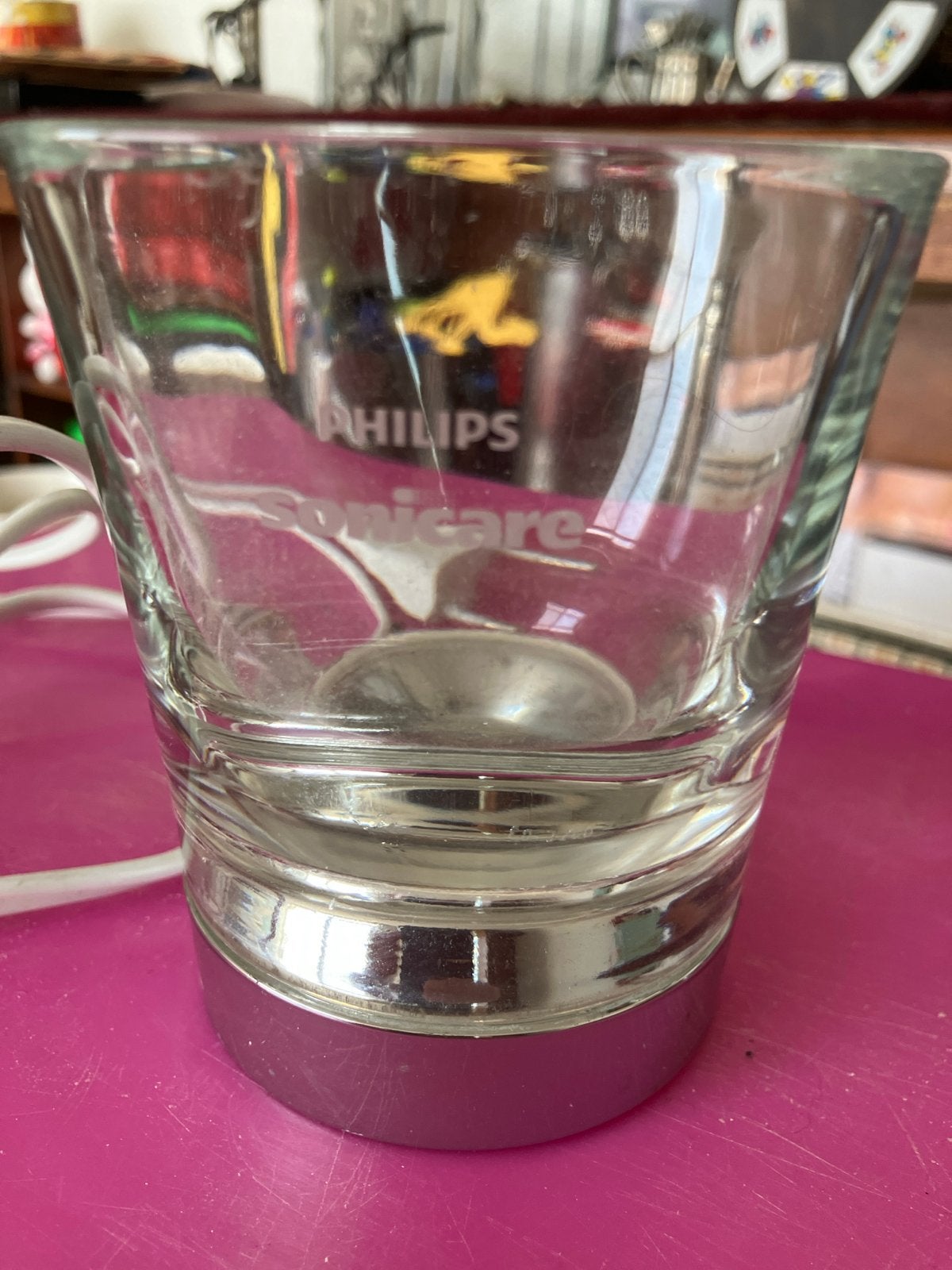 Philips Sonicare HX9160 Oplader Glas, Ophalen of Verzenden, Zo goed als nieuw, Mondverzorging