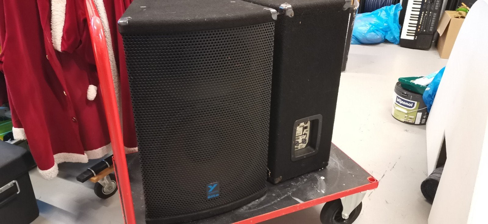 Yorkville Elite EF508 Originele Speakers - Top Staat, Stereo speakers, Zo goed als nieuw, Ophalen, 150 watt of meer
