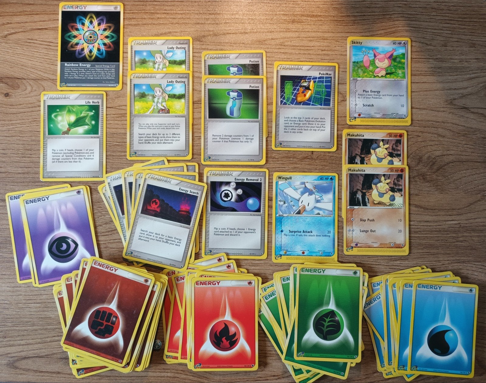 EX Ruby & Sapphire Pokémon Kaarten, los/combineren, Ophalen of Verzenden, Gebruikt, Meerdere kaarten