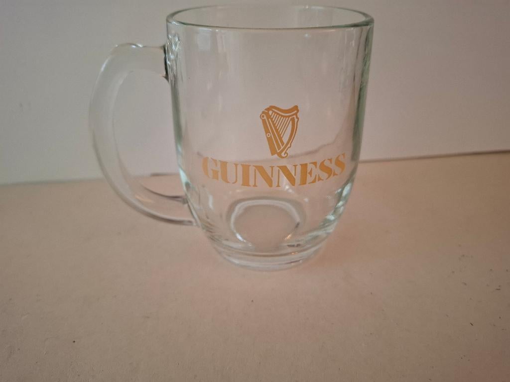 Guinness bierglas/pul, Verzenden, Zo goed als nieuw, Glas of Glazen, Overige merken
