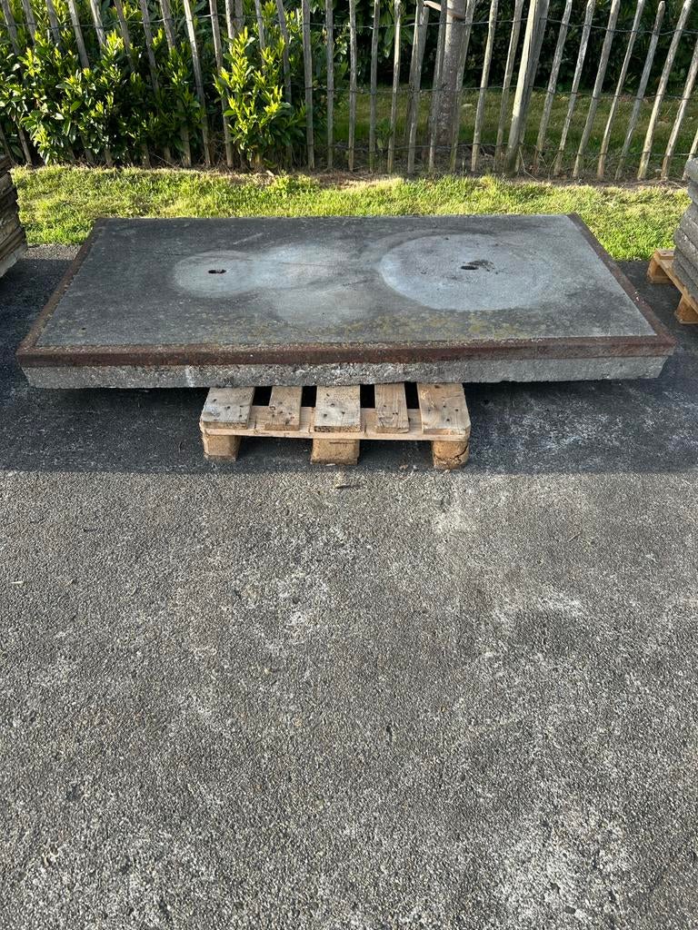 Gratis afhalen: Stelcon plaat 200x110x15 cm, Doe-het-zelf en Verbouw, Platen en Panelen, Ophalen, Gebruikt, Overige materialen