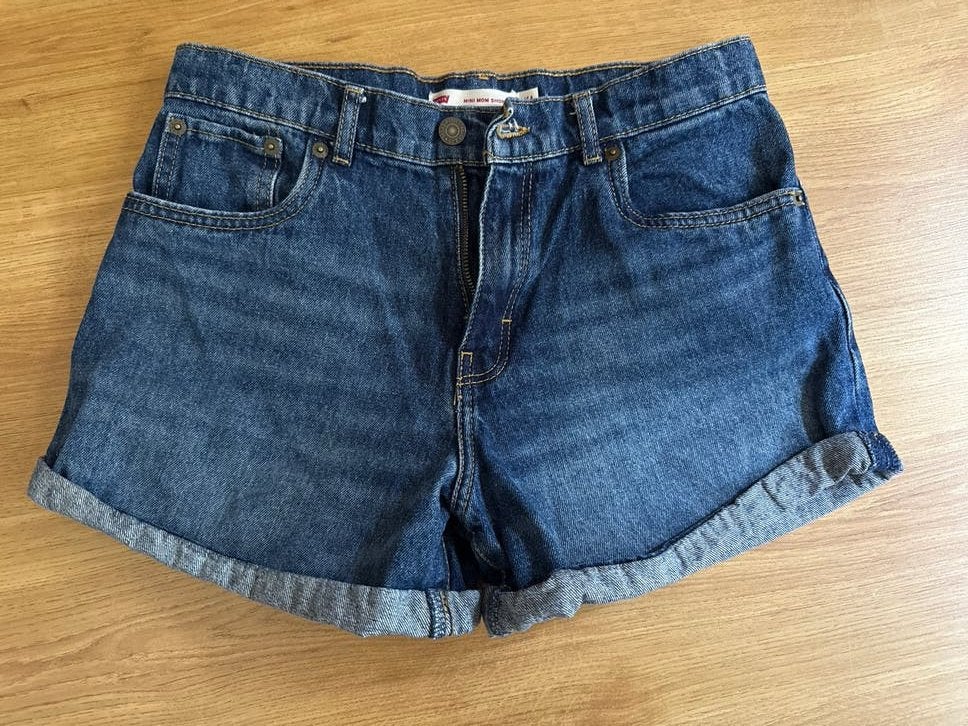 Levi's Short - 100% organisch katoen maat S, Kort, Blauw, Ophalen of Verzenden, Zo goed als nieuw