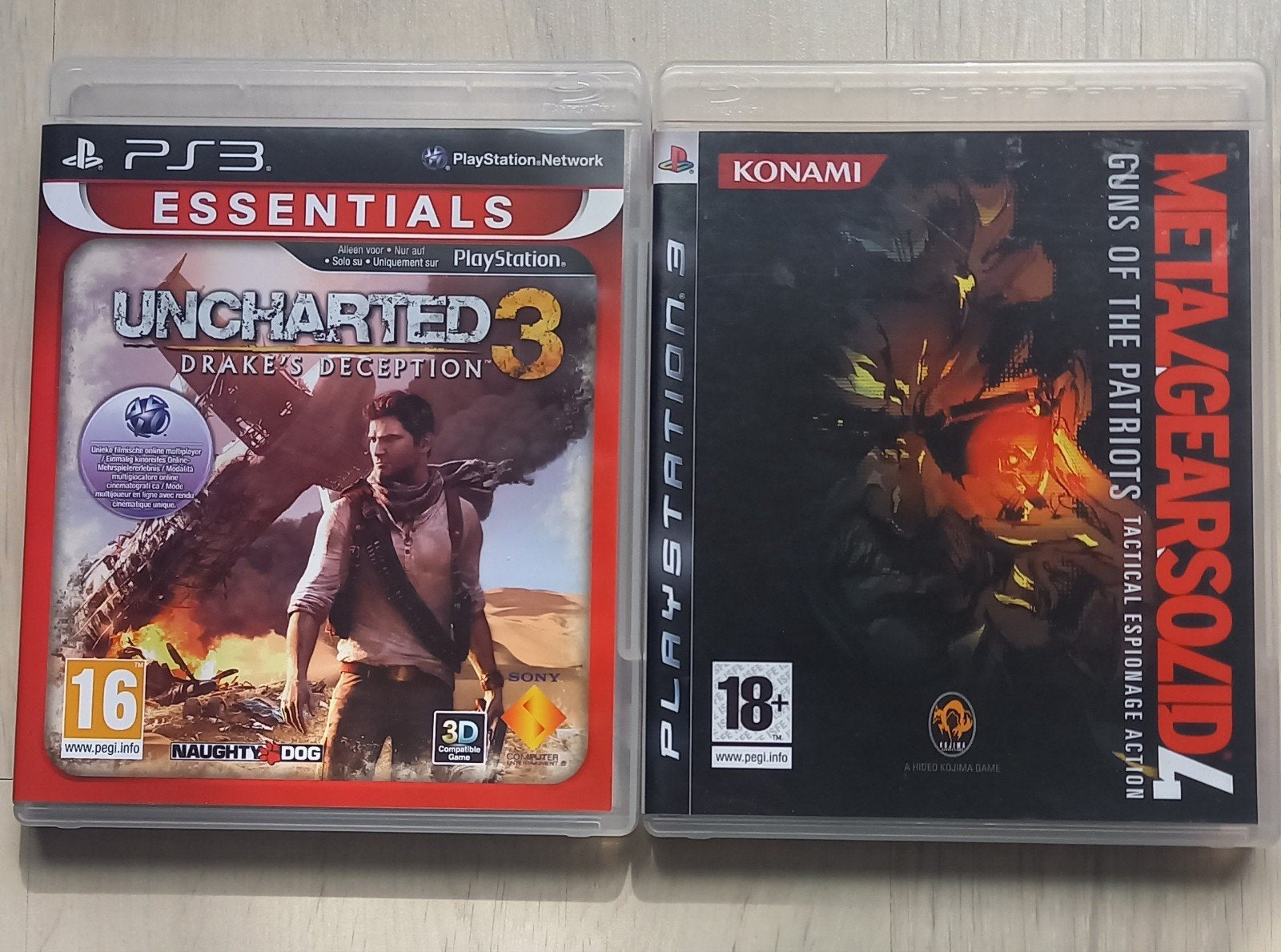 PS3 2 playstation 3 actie spellen, Ophalen, Zo goed als nieuw, Avontuur en Actie, Vanaf 16 jaar