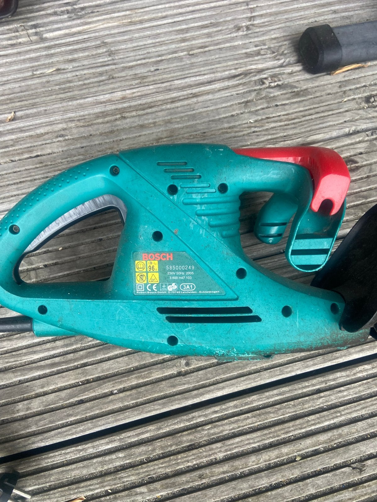 Bosch AHS 42-16 Heggenschaar - Gebruikt, Tuin en Terras, Ophalen of Verzenden, Gebruikt, Elektrisch