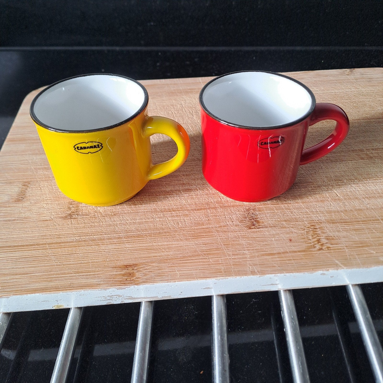 2 espressokopjes van Cabanaz., Ophalen, Overige merken, Keramiek, Nieuw