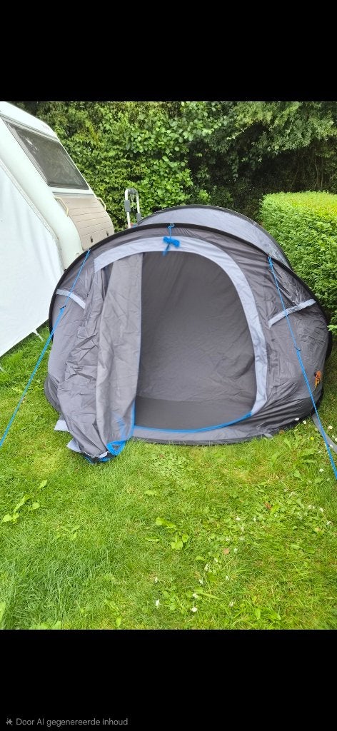 z.g.a.n. 2/3 persoons pop up tent, Ophalen, Zo goed als nieuw, Tot en met 3