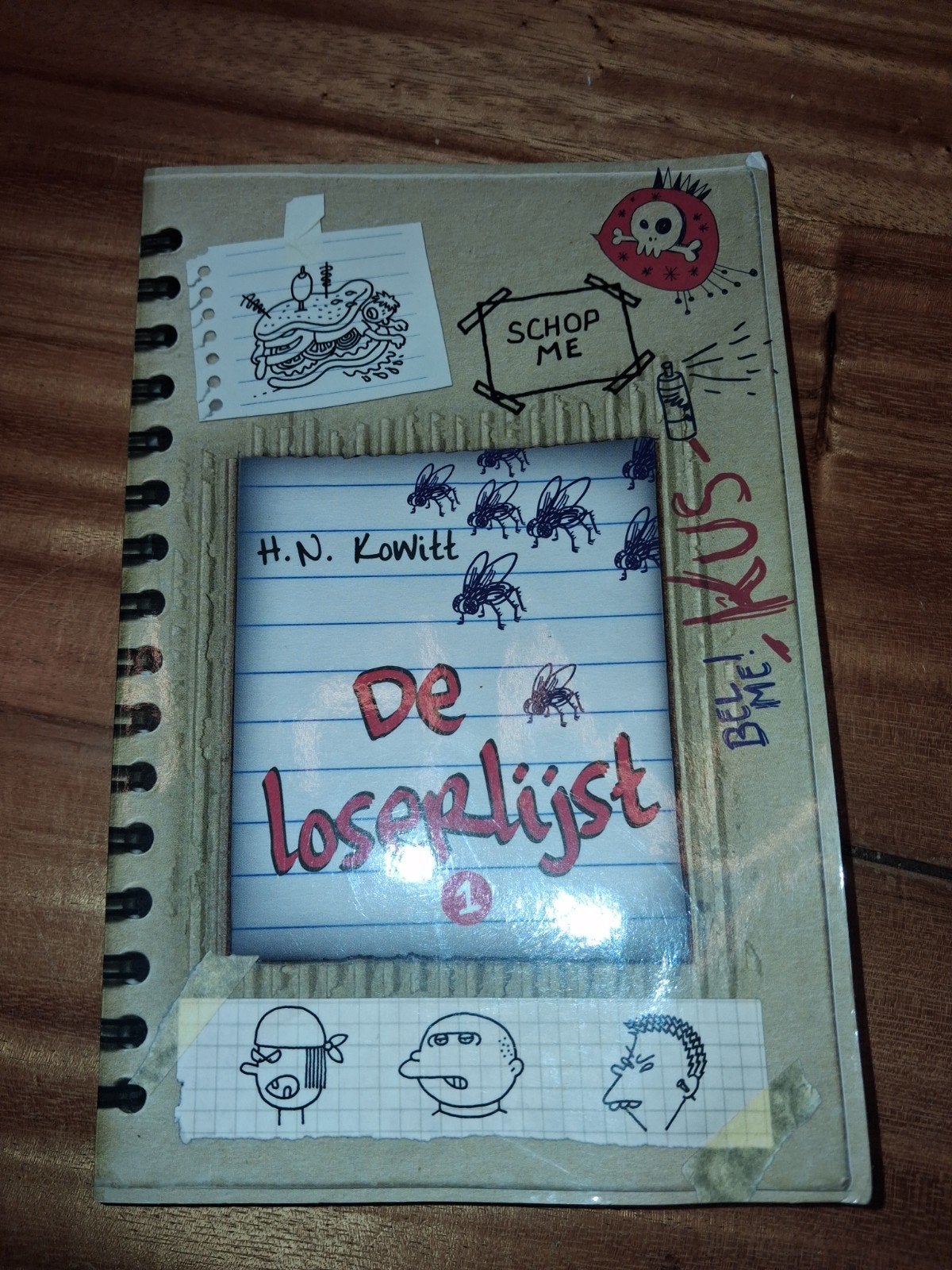 H.N. Kowitt - De loserlijst (1), Boeken, Ophalen of Verzenden, Zo goed als nieuw, H.N. Kowitt
