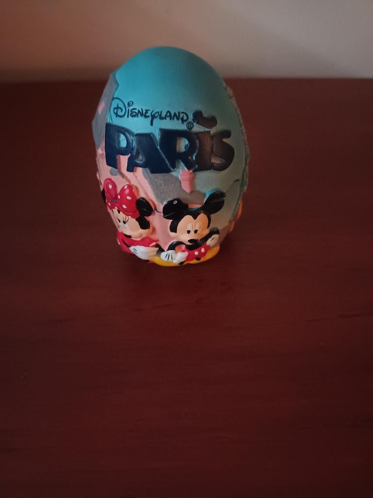 Disneyland PARIS egg Mickey/ Minie Mouse, Verzamelen, Disney, Ophalen of Verzenden, Mickey Mouse, Zo goed als nieuw, Beeldje of Figuurtje