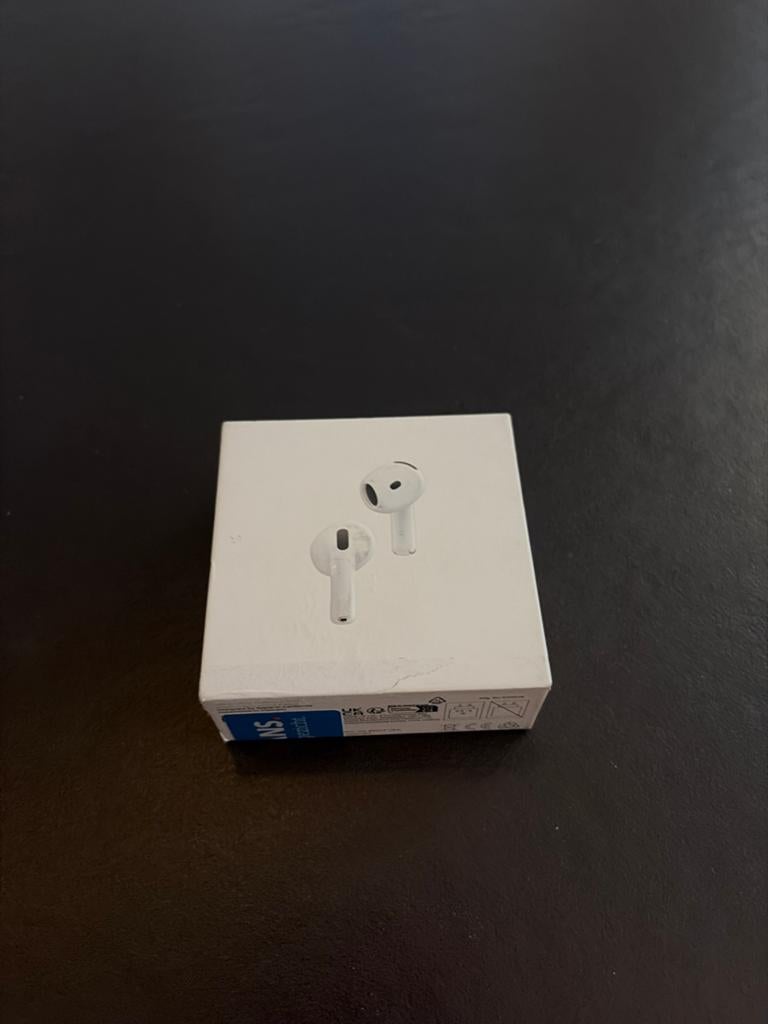 Apple AirPods 4 met Active Noise Cancellation, Audio, Tv en Foto, Koptelefoons, Overige merken, Zo goed als nieuw, Draadloos, Op oor (supra aural)