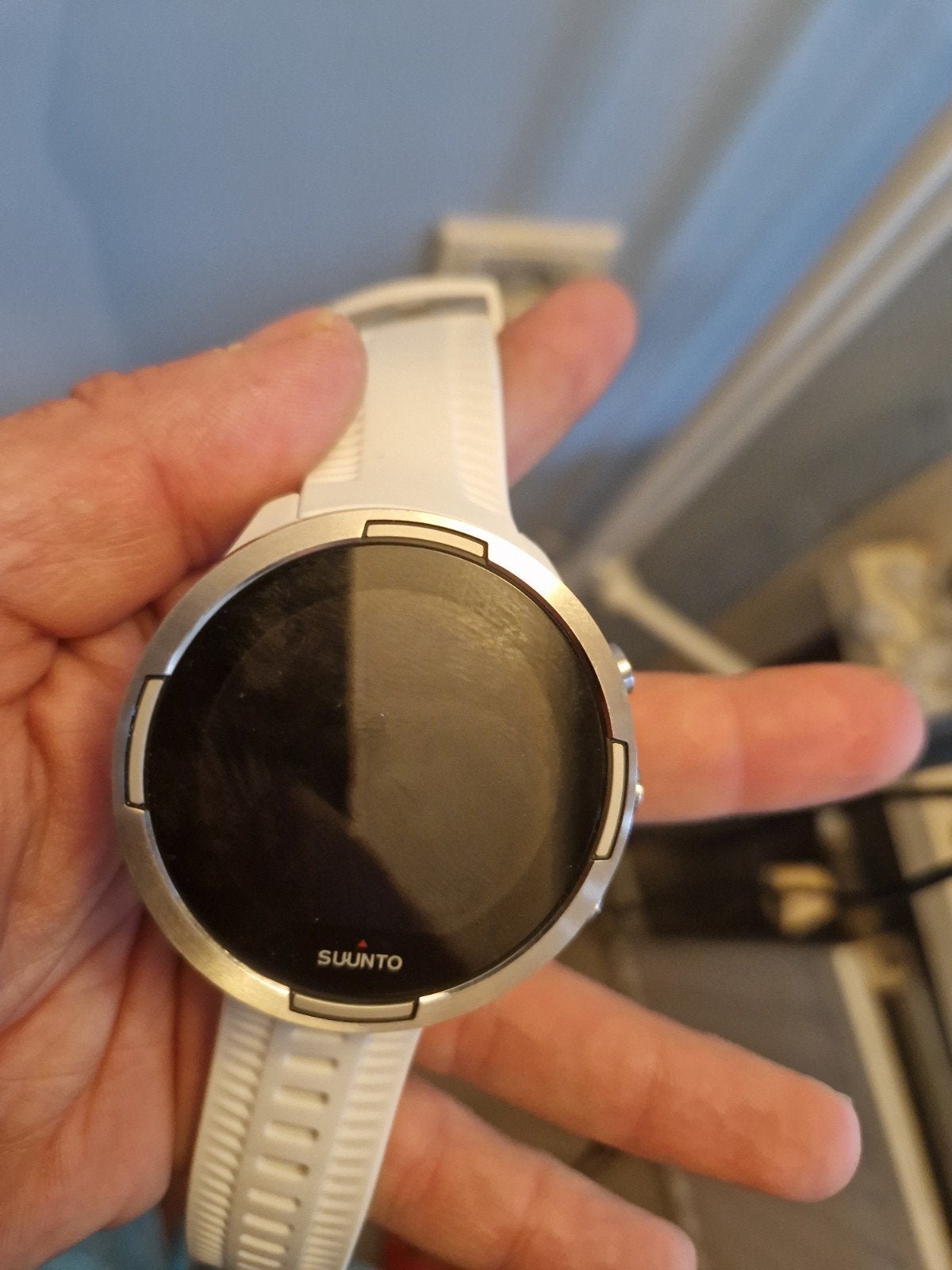 Suunto 9 sporthorloge wit - Zo goed als nieuw, Wit, Ophalen of Verzenden, Zo goed als nieuw, Suunto