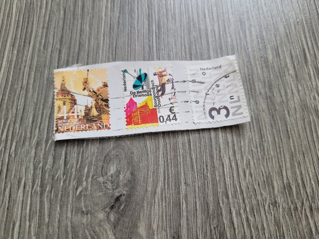 3 Nederlandse postzegels 2007 - 2009 ~ NH7200, Postzegels en Munten, Ophalen of Verzenden, Na 1940, Gestempeld