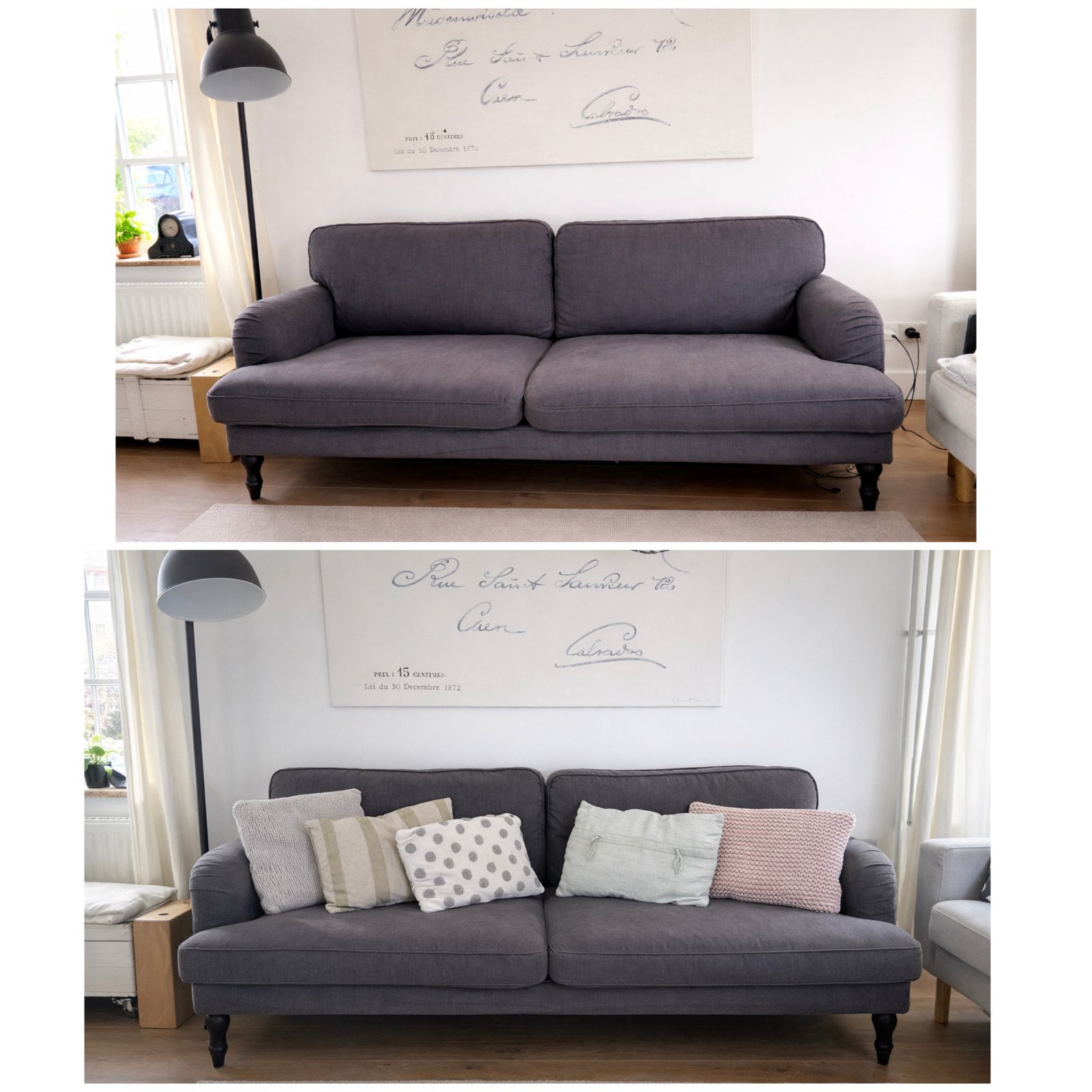 Bank Ikea Stocksund 3 zitsbank, Ophalen, Gebruikt, Hout
