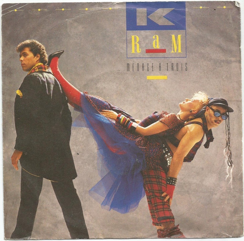 K-Ram – Ménage À Trois (1984), Ophalen of Verzenden, Gebruikt
