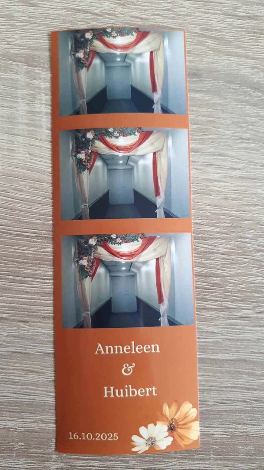 houten prieel bruiloft/feest, Verzamelen, Boekenleggers, Ophalen