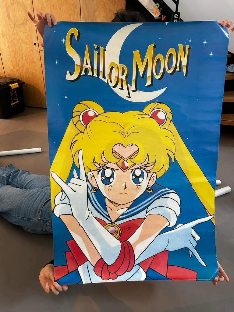 Twee Sailor Moon Posters - Anime Manga Film TV, Ophalen, Rechthoekig Staand, Zo goed als nieuw, A1 t/m A3