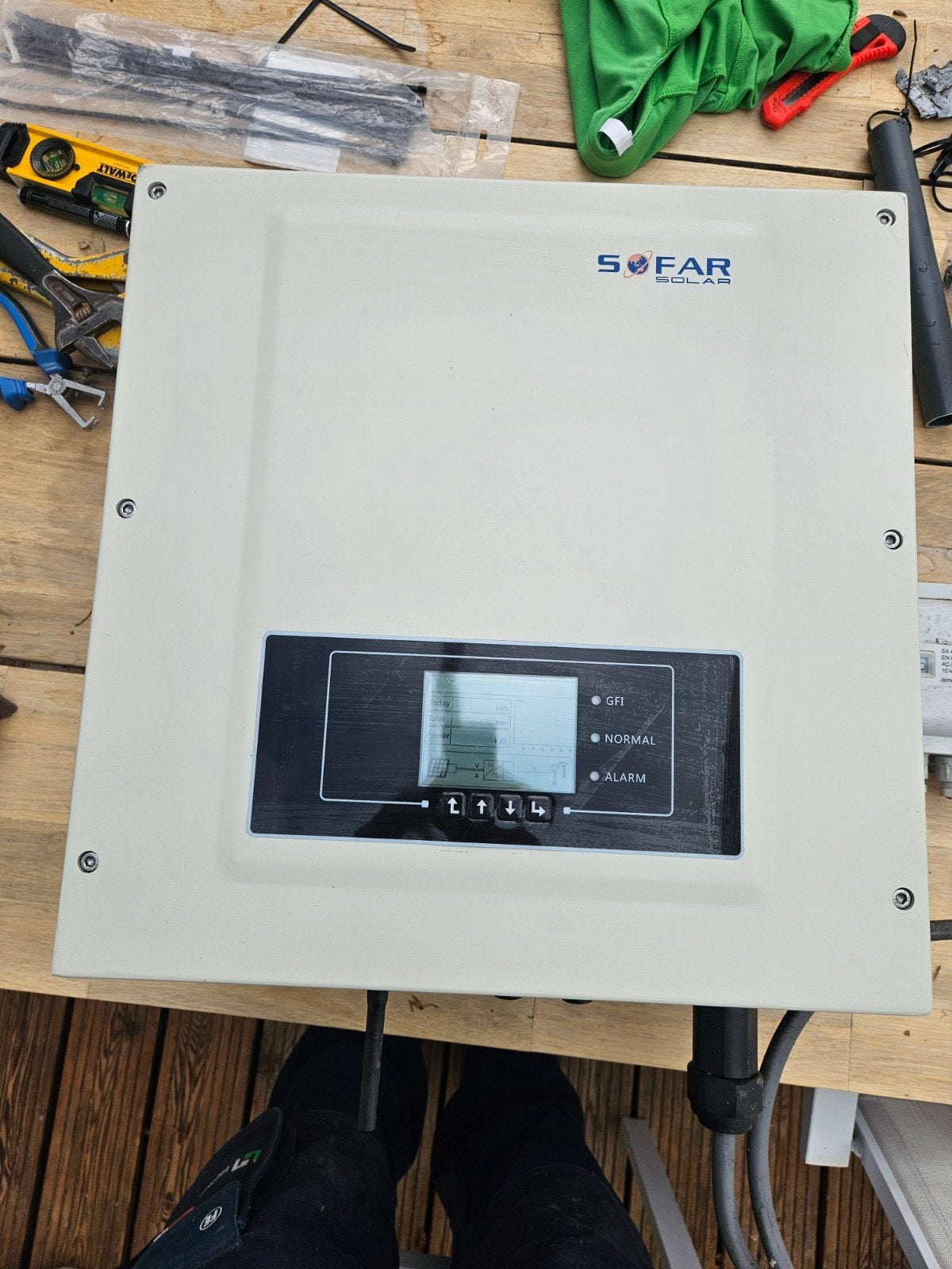 PV Omvormer gridtied - 8kW, Ophalen of Verzenden, Zo goed als nieuw