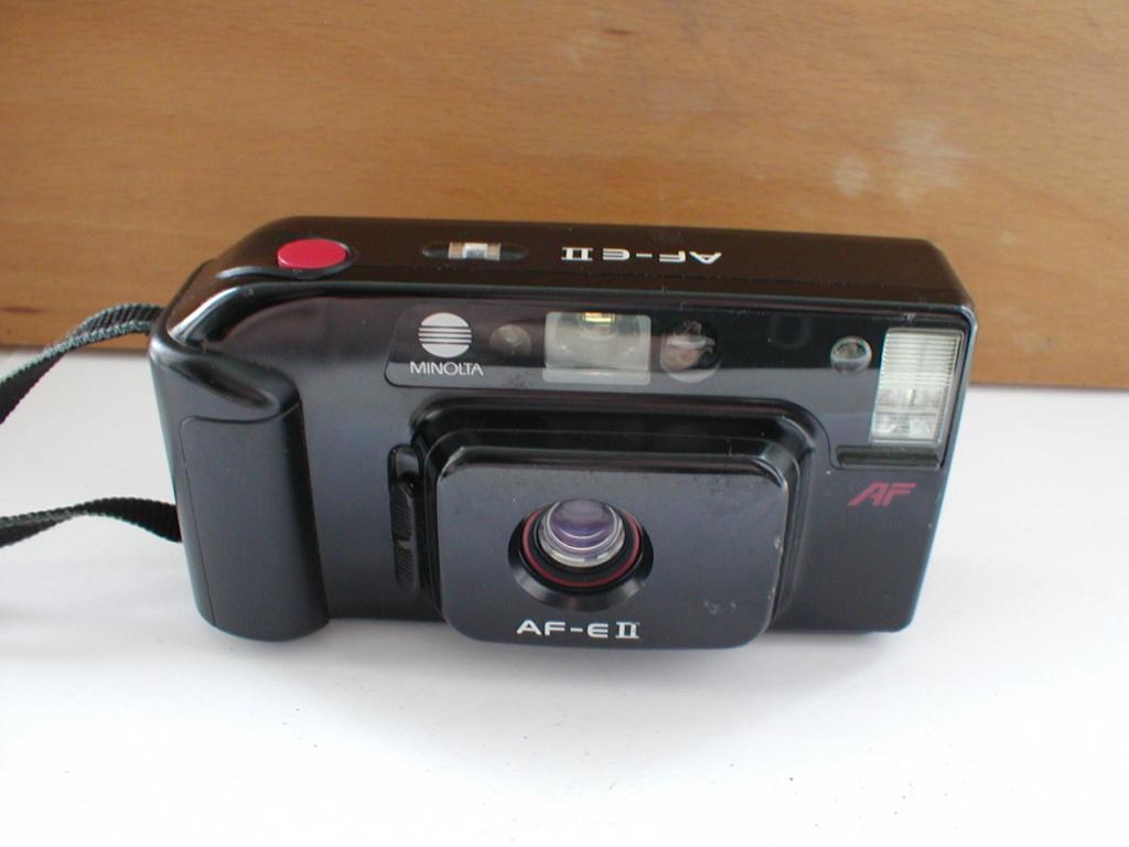 Minolta AF-EII  fotocamera, Ophalen of Verzenden, Gebruikt, Compact, Minolta