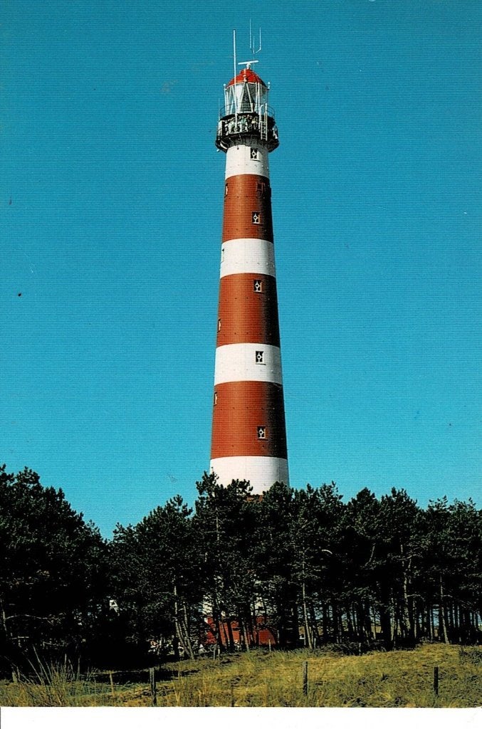 Ameland, Vuurtoren, Ophalen of Verzenden, 1980 tot heden, Ongelopen, Waddeneilanden