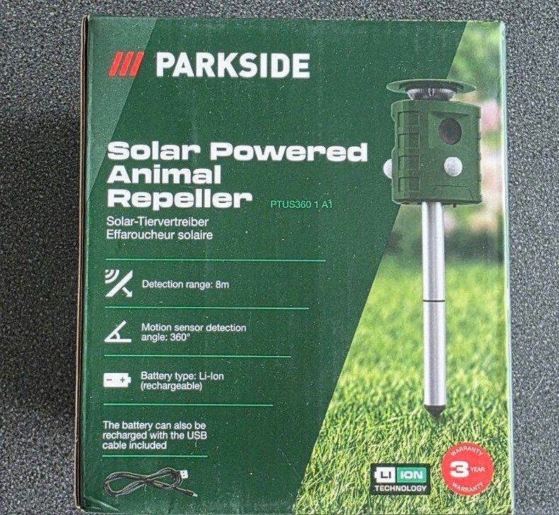 Parkside Solar Dierenverjager nieuw, Ophalen of Verzenden, Nieuw