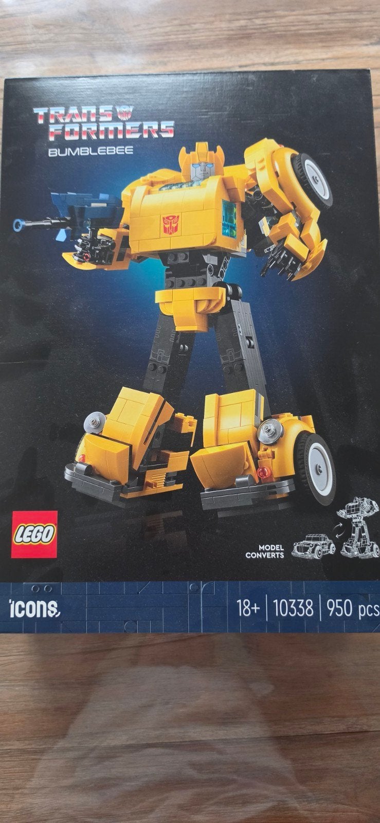Nieuw gesealde LEGO Icons Transformers Bumblebee 10338, Kinderen en Baby's, Ophalen of Verzenden, Nieuw, Overige merken