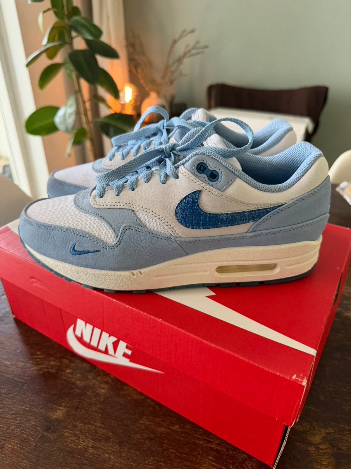 Nike Air Max 1 Premium Air Max Day Blueprint, Overige kleuren, NIKE, Ophalen of Verzenden, Sneakers of Gympen