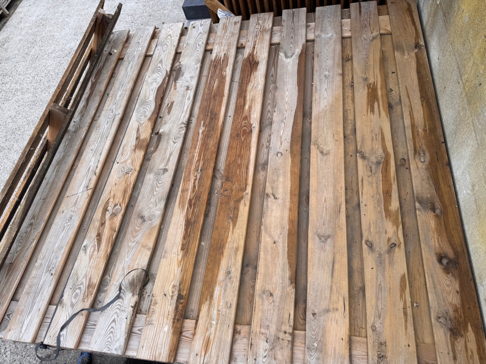 Nieuwe 21 planks schuttingen, Ophalen, 1 tot 2 meter, 6 meter of meer, Nieuw