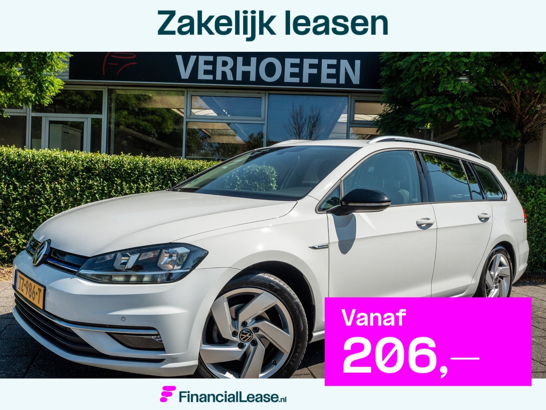Volkswagen Golf Variant 1.5 TSI Highline | APPLE CARPLAY | M, Voorwielaandrijving, 4 cilinders, Alcantara, Wit