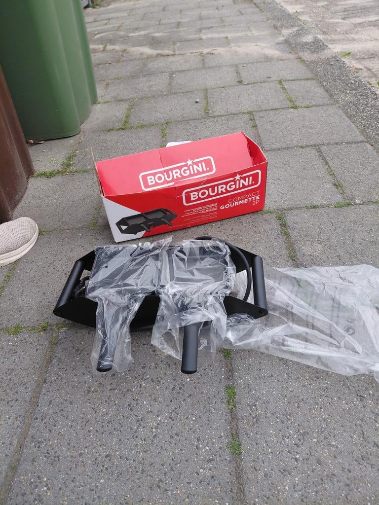 Bourgini Compact Gourmetstel - Nieuw in doos, Ophalen of Verzenden, Nieuw, Minder dan 4 personen