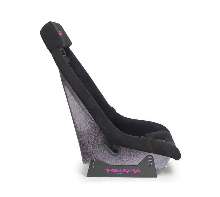 NRG GT Prisma Zwart suede Kuipstoel sportstoel vintage, Ophalen of Verzenden