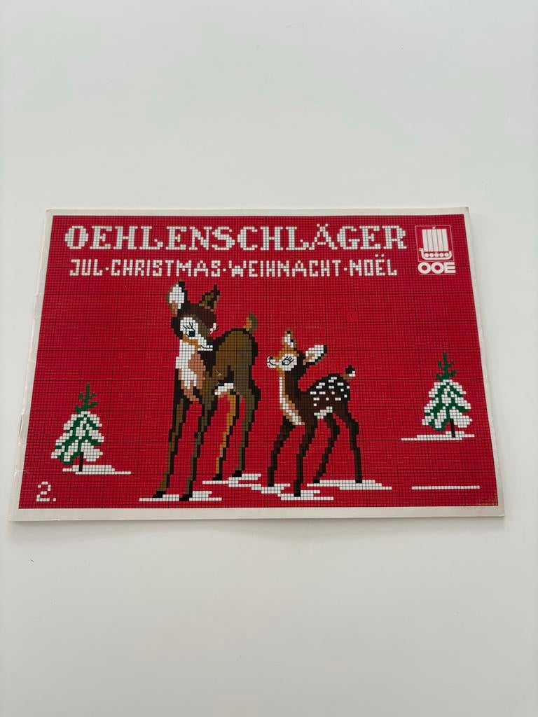 Oehlenschläger Kerst Borduurpatronen Boekje, Ophalen of Verzenden, Gebruikt, Handborduren, Patroon