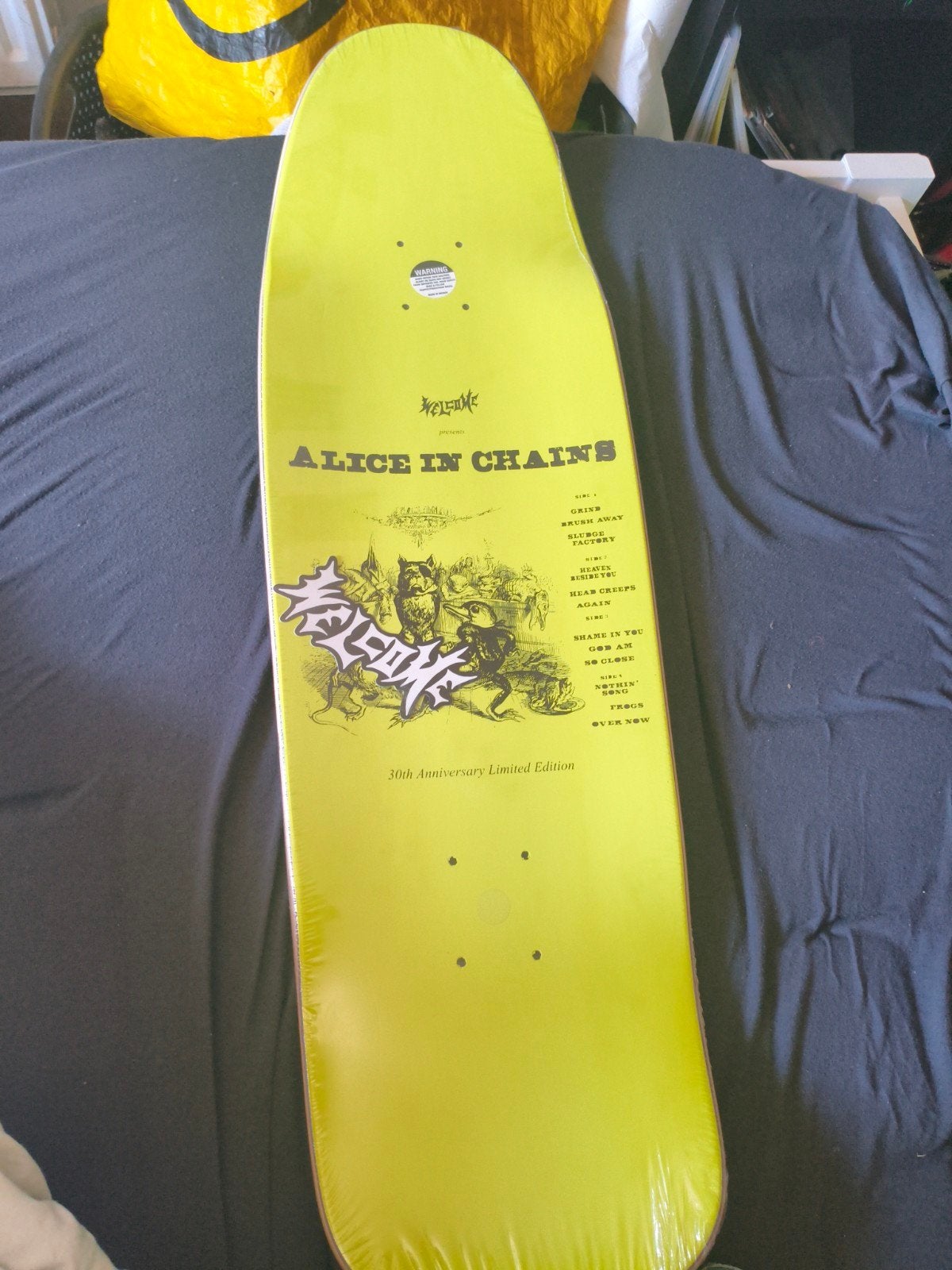 300 Made Worldwide! - Alice in Chains Skate Deck, Ophalen of Verzenden, Nieuw, Skateboard