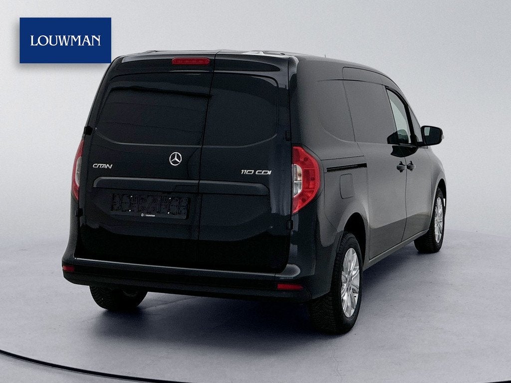 Mercedes-Benz Citan L2 110CDI AUTOMAAT PRO | Lichtmetalen ve, Auto's, Stof, 4 cilinders, Zwart, Mercedes-Benz