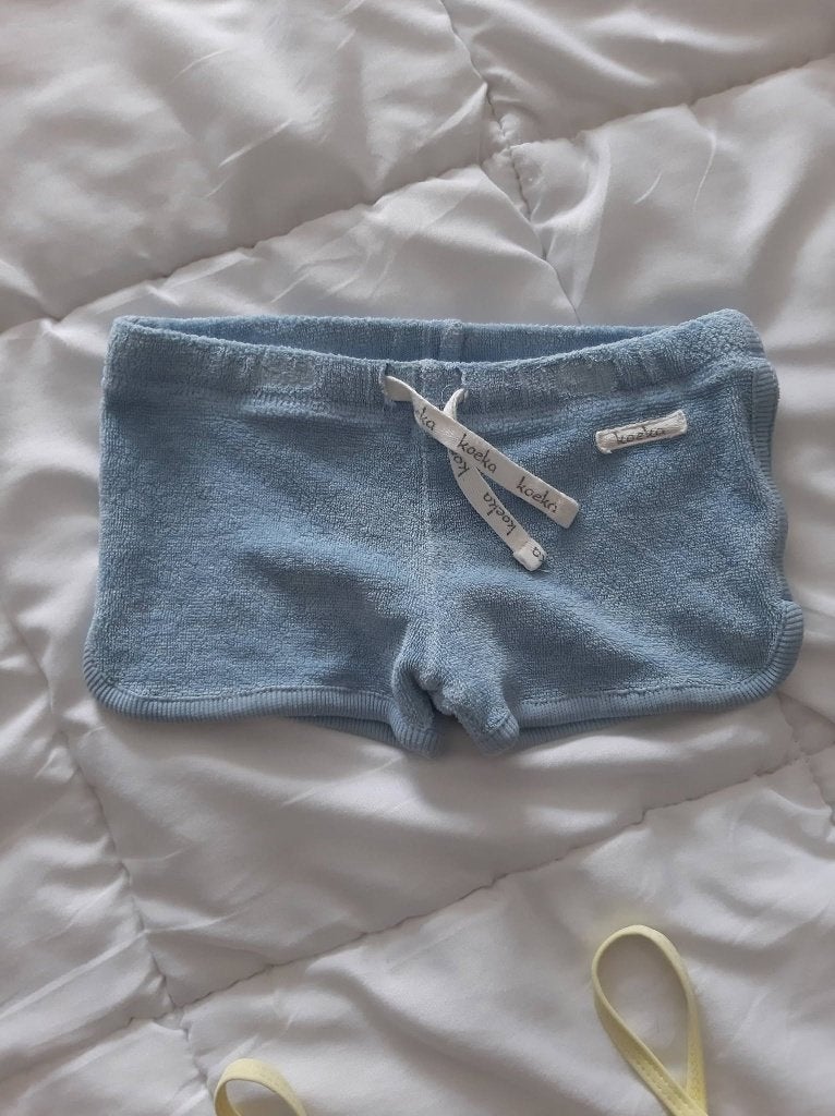 Badstof kort broekje Koeka Mt 98/104, Kinderen en Baby's, Kinderkleding | Maat 98, Broek, Gebruikt, Meisje, Ophalen of Verzenden