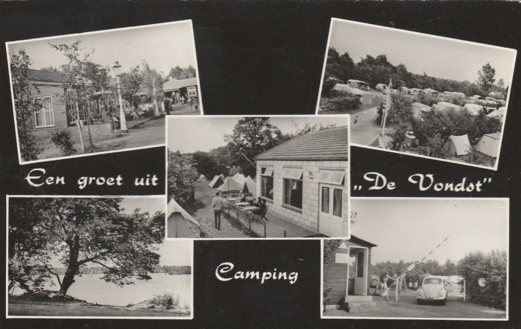 CROMVOIRT Camping De Vondst, Verzenden, 1960 tot 1980, Gelopen, Noord-Brabant