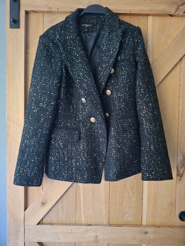 Blazer, Kleding | Dames, Maat 38/40 (M), Zwart, Nieuw, Ophalen of Verzenden