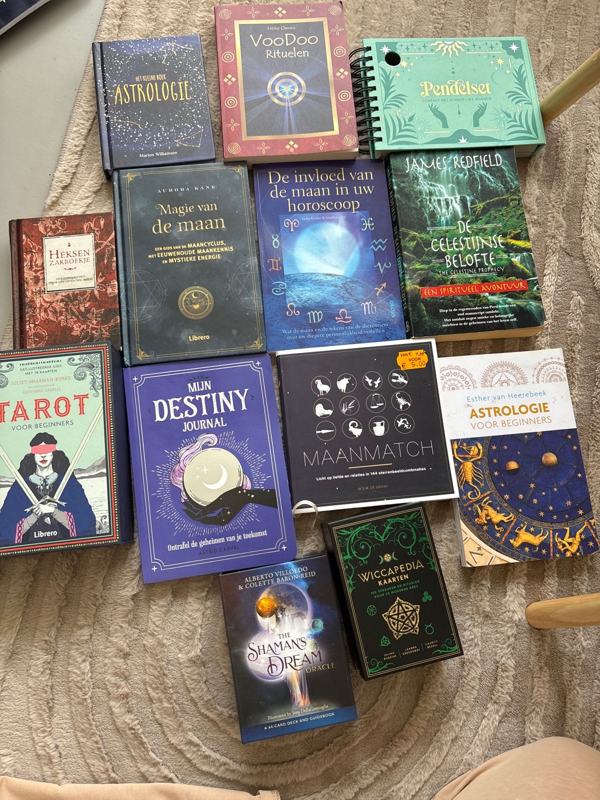 Diverse boeken over spiritualiteit, astrologie en tarot, Boeken, Ophalen of Verzenden, Zo goed als nieuw, Spiritualiteit algemeen