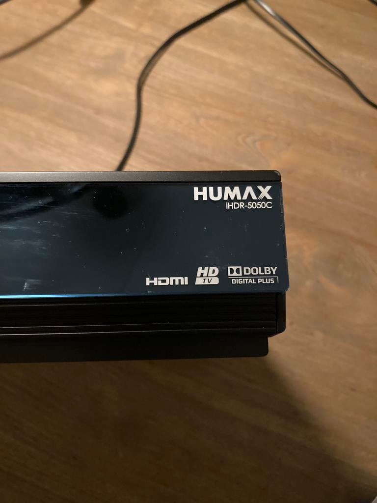 Humax iHDR-5050C + afstandsbediening +HDMI kabel, Ophalen, Zo goed als nieuw, Harddiskrecorder