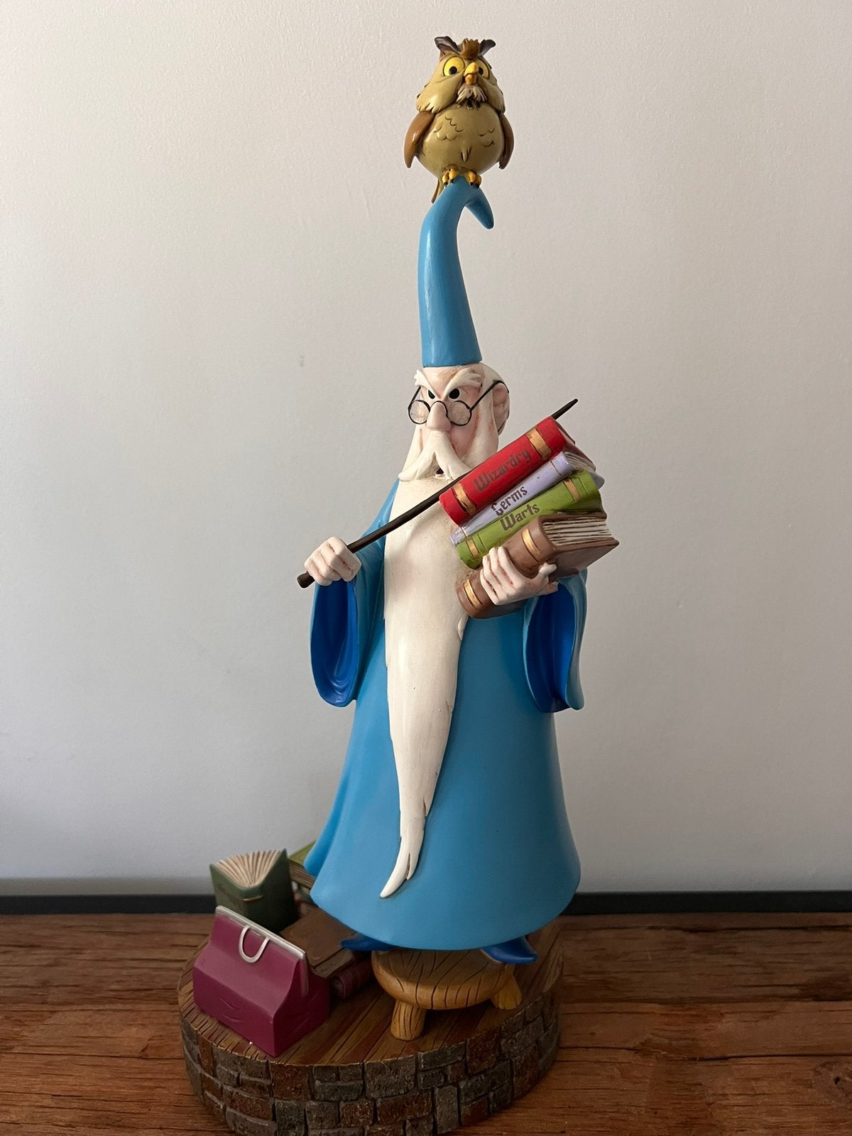 Merlijn de Tovenaar Beeld - Disney Figuur, Ophalen of Verzenden, Overige figuren, Zo goed als nieuw, Beeldje of Figuurtje