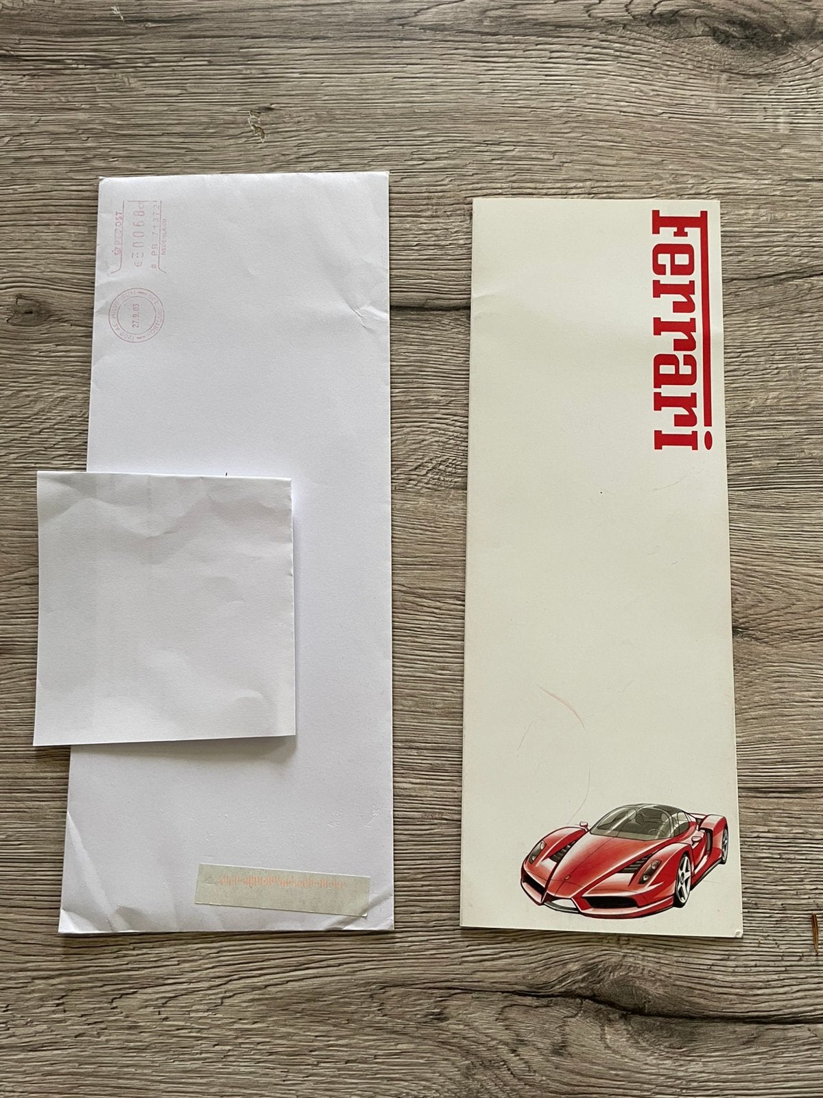 Ferrari folder, Ophalen of Verzenden, Zo goed als nieuw, Auto's