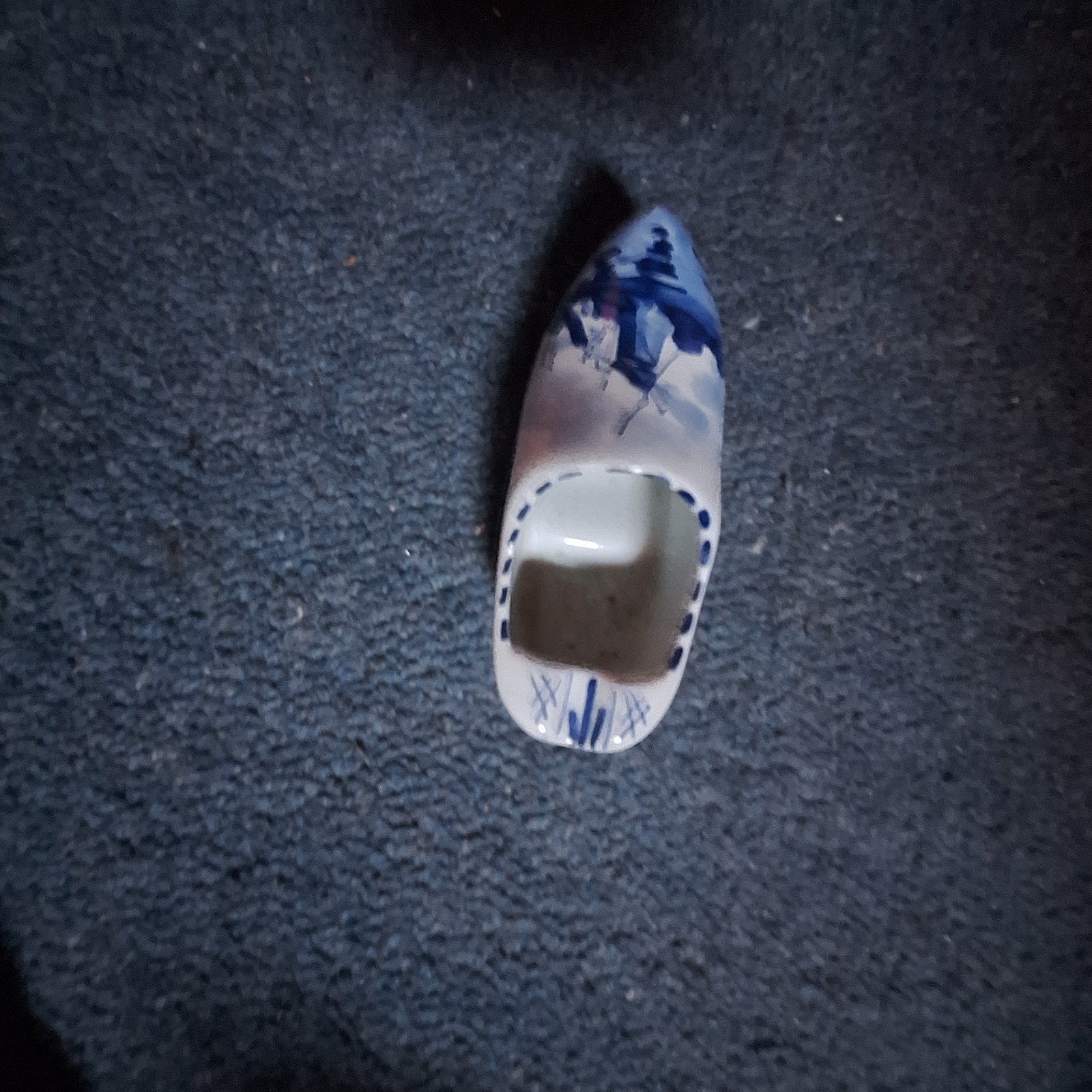 Delfts Blauw Klompje - Miniatuur Decoratie, Antiek en Kunst, Ophalen of Verzenden